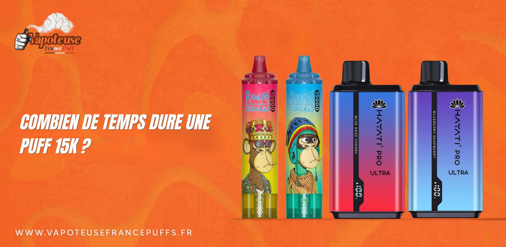Hoe lang duurt een puff 15k?