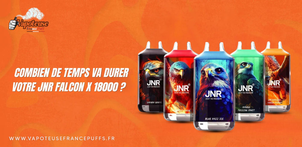 Hoe lang gaat uw JNR Falcon 18000 mee?
