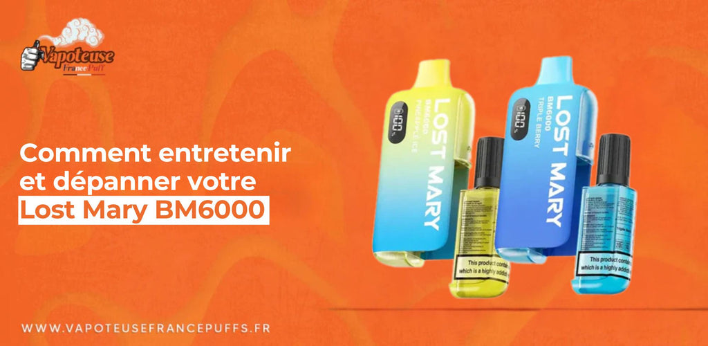 Hoe te onderhouden en problemen op te lossen met je Lost Mary BM6000