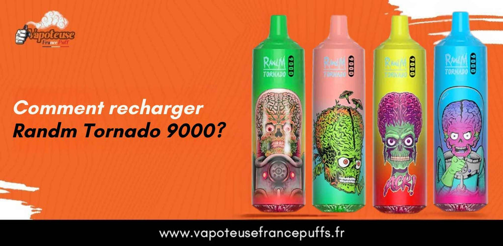 Hoe Randm Tornado 9000 op te laden?