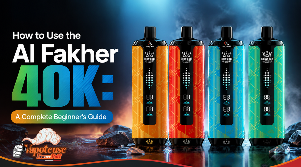Hoe gebruik je de Al Fakher 40K? Een complete beginnersgids