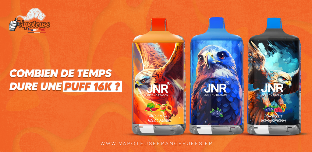 Hoe lang duurt een vape 16000 Puffs?