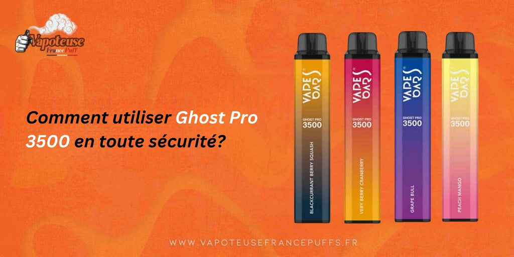Hoe gebruik je Ghost Pro 3500 veilig?
