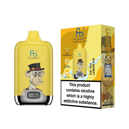 RAndM Digital Box 12000 Puffs - Ice Tea Lemon Ice