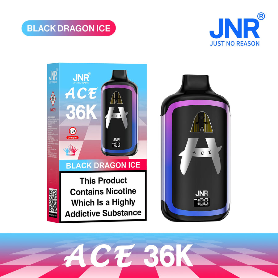 JNR Ace 36K Puffs Disposable Vape (Box of 10)