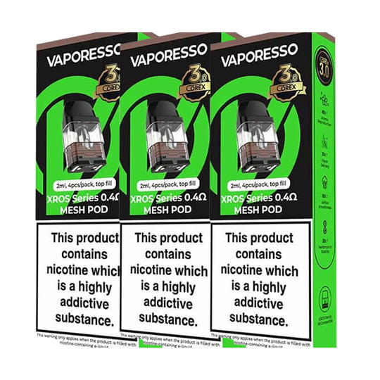 Vaporesso XROS-serie Corex 3.0 - 4-Pak- (doos van 10)