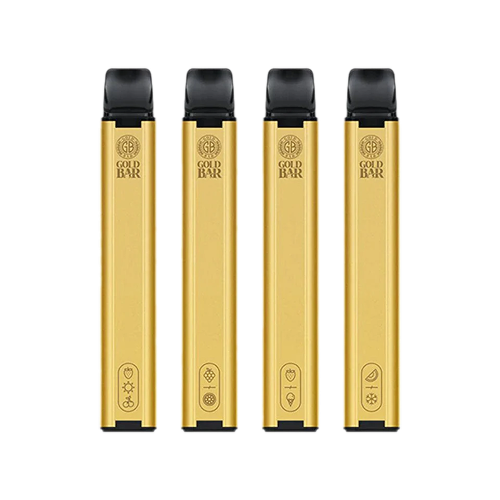 Gold Bar 600 Disposable Vape Puff Pod (Box of 10)