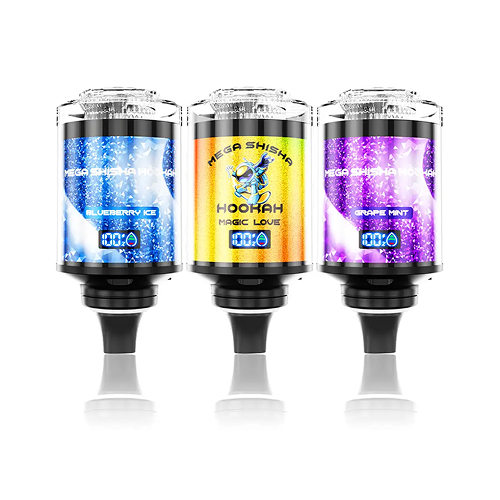 JNR Mega Shisha Hookah 100k Puffs Wegwerp Vape (Doos van 4)