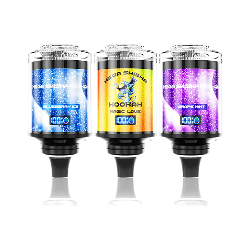 JNR Mega Shisha Hookah 100k Puffs Wegwerp Vape (Doos van 4)