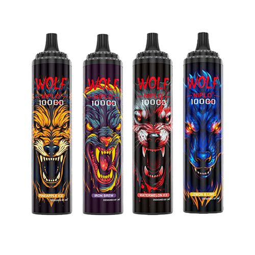 JNR Wolf Niplo 10000 Wegwerp Vape (Doos van 10)