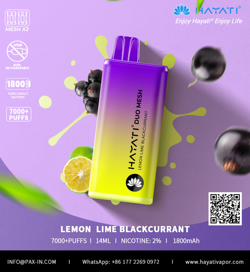 Hayati Duo Mesh 7000 Puffs Wegwerp Vape