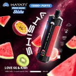 Hayati Shisha 15k Puffs Wegwerp Vape (Doos van 10)
