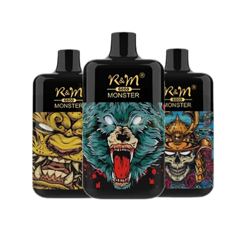 RandM Monster 6000 Puffs Box of 10