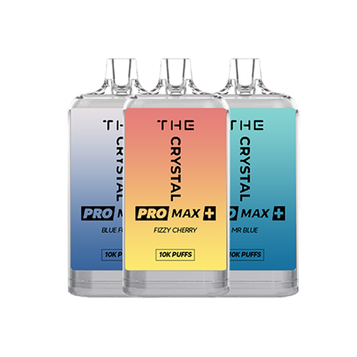 Crystal Pro Max+ 10000 Puffs ZERO NICOTINE Disposable Vape (Box of 10)