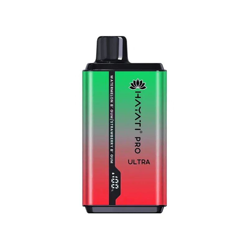 Hayati Pro Ultra 15k Puffs - Watermelon B'gum / Strawberry B'gum