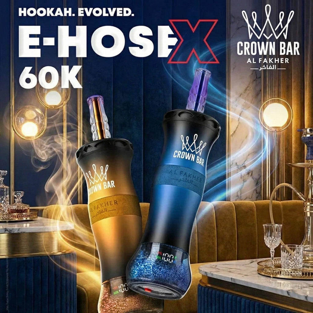 Crown Bar Al Fakher E Hose X 60K Wegwerp Vape