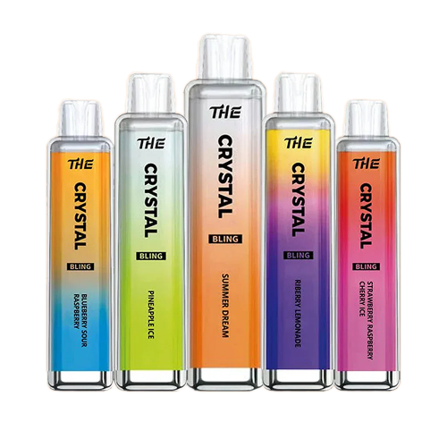 Crystal Bling 6000 | Pro Max Disposable Vape Puff Pod - Box of 10