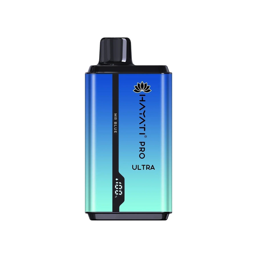 Hayati Pro Ultra 15k Puffs - Mr Blue