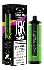 Al Fakher Crown Bar 15K Hypermax Wegwerp Vape (Doos van 10)