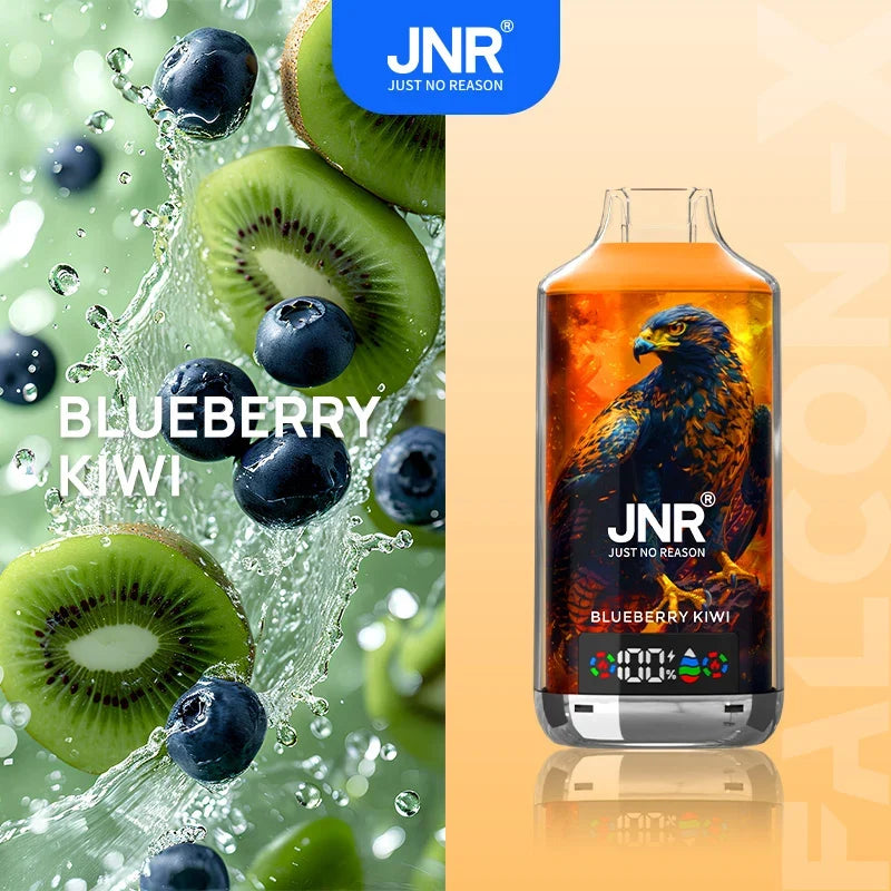 JNR Falcon X 18k Puffs - Blueberry Kiwi