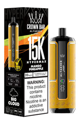 Al Fakher Crown Bar 15K Hypermax Wegwerp Vape (Doos van 10)