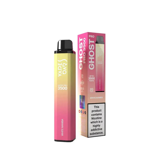 Ghost Pro 3500 Puffs - White Mamba