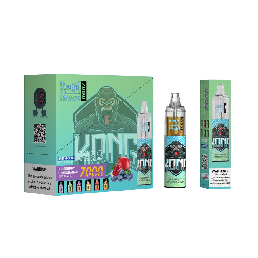 RandM Tornado 7000 Puffs (Doos van 10)