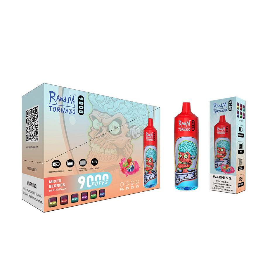 RAndM Tornado 9000 Puff (Pack mit 10)