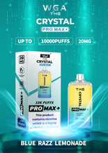 Crystal Pro Max 10000 Puffs Wegwerp Vape