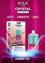 Crystal Pro Max 10000 Puffs Wegwerp Vape