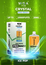 Crystal Pro Max 10000 Puffs Wegwerp Vape