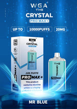 Crystal Pro Max 10000 Puffs Wegwerp Vape